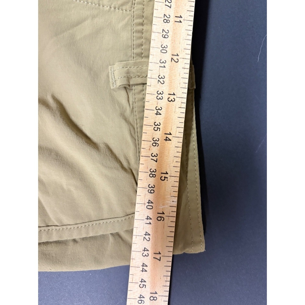 PATAGONIA MEN'S Sz. 34 Green Shorts Drawstring Gorpcore Hiking Trail Biking - Picture 6 of 8